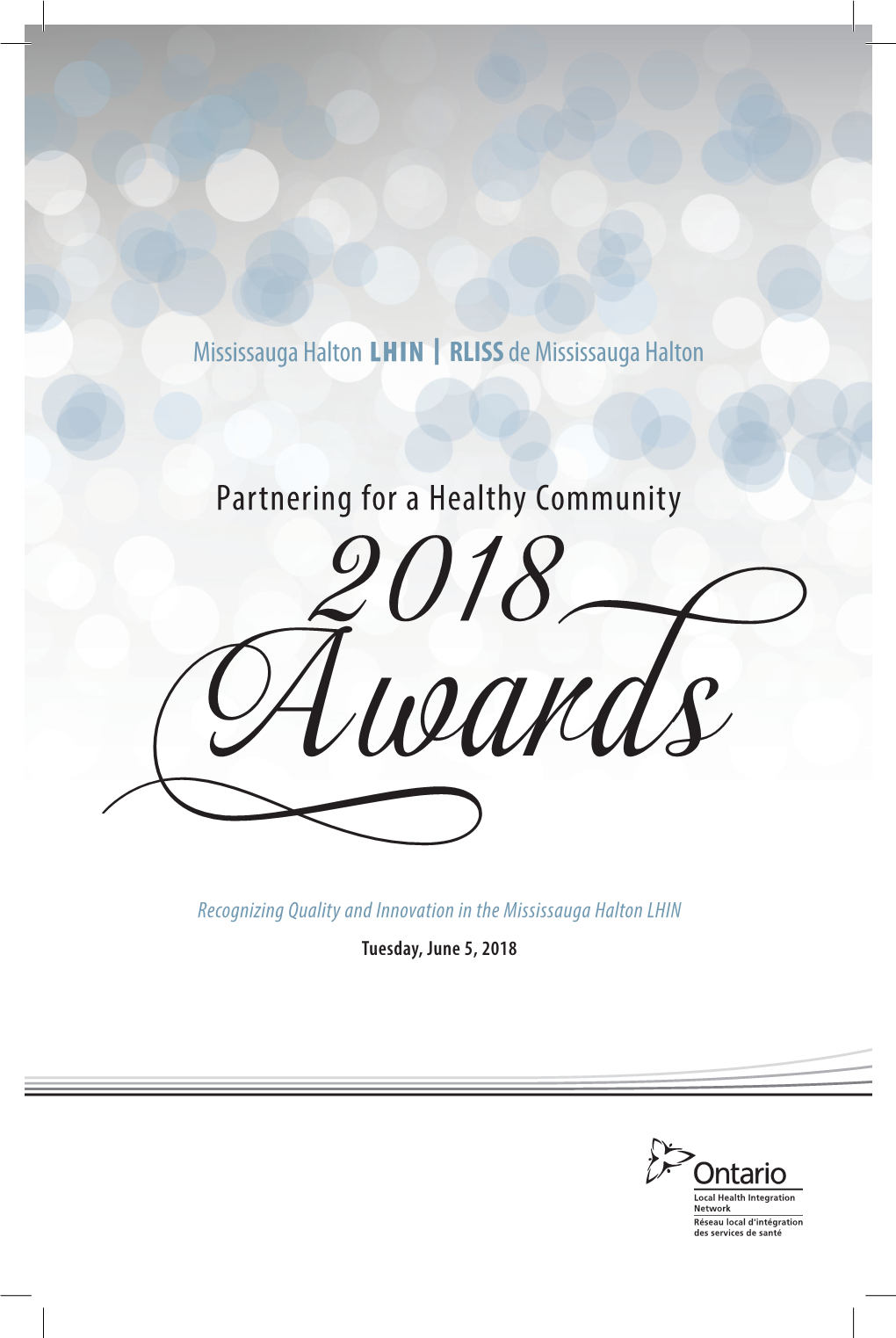 Partnering for a Healthy Community 2018 Awards