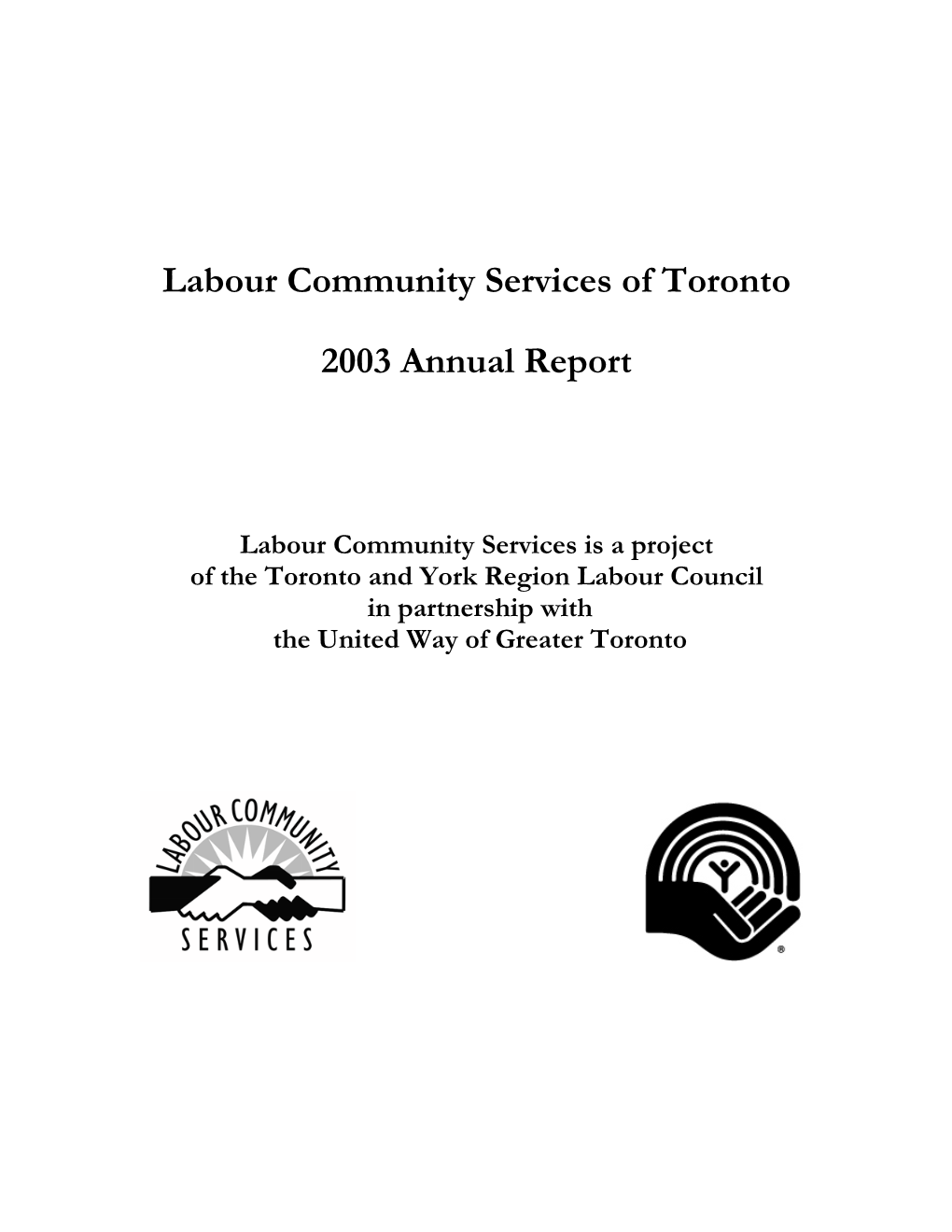 2003 Annual Report