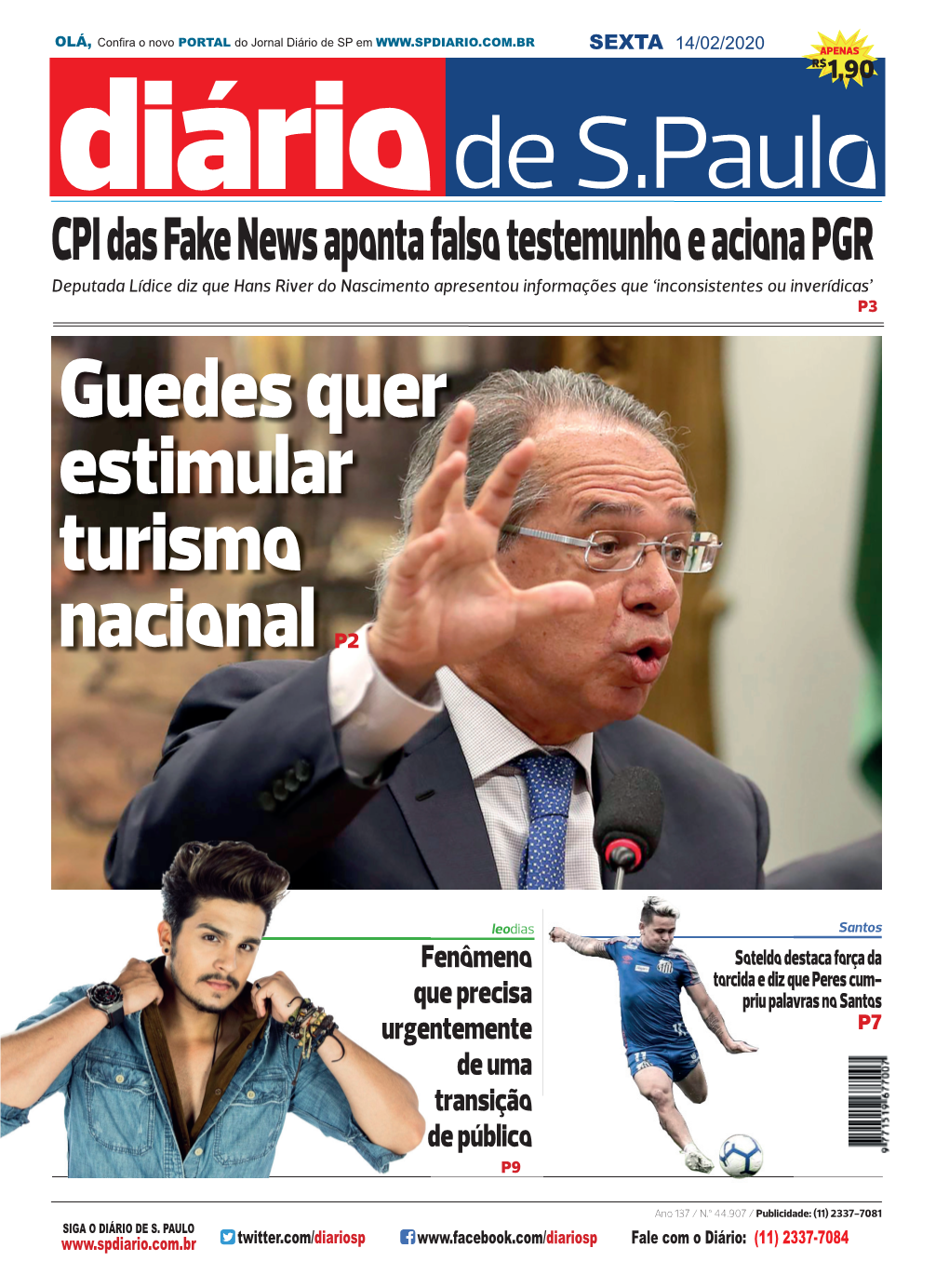 CPI Das Fake News Aponta Falso Testemunho E Aciona