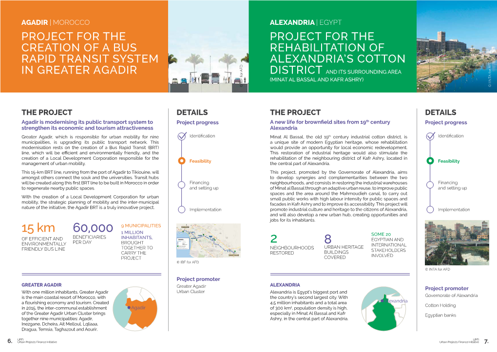 Project for the Creation of a Bus Rapid Transit System in Greater Agadir