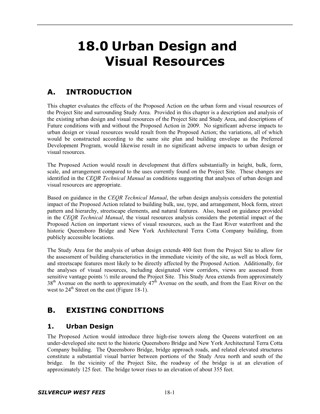 Urban Design and Visual Resources