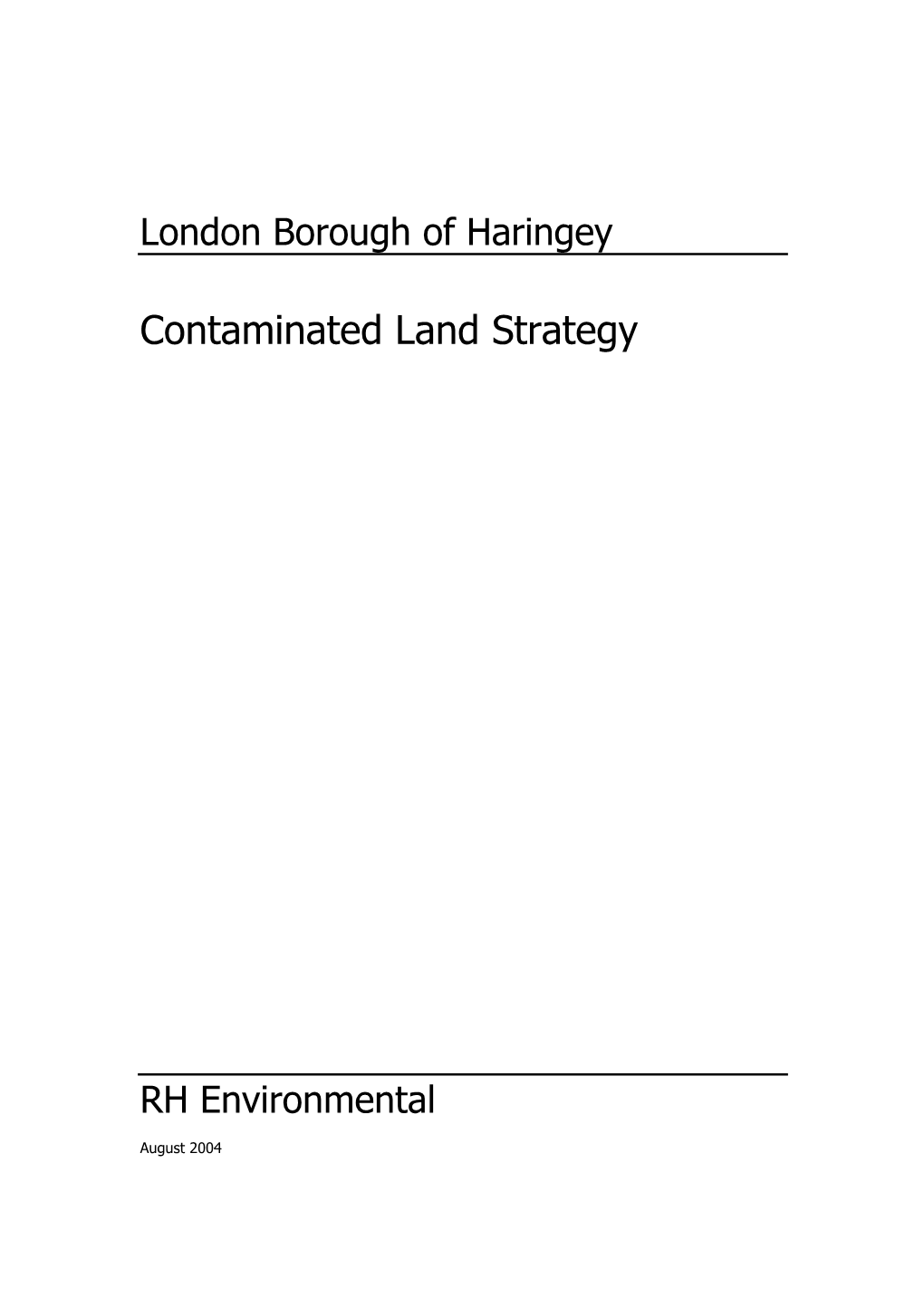 London Borough of Haringey