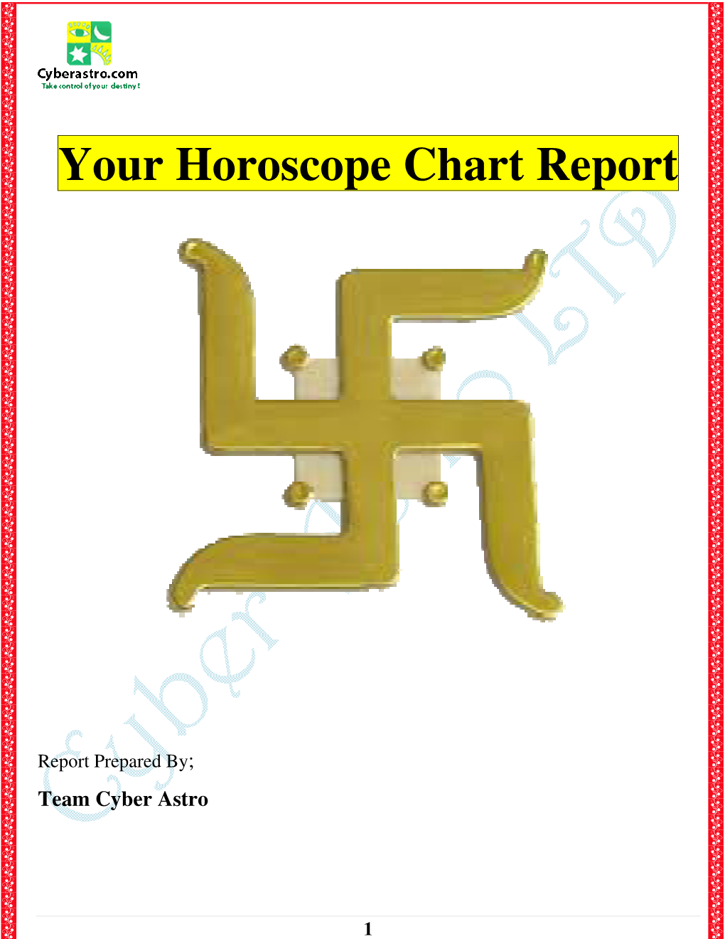 Your Horoscope Chart Report