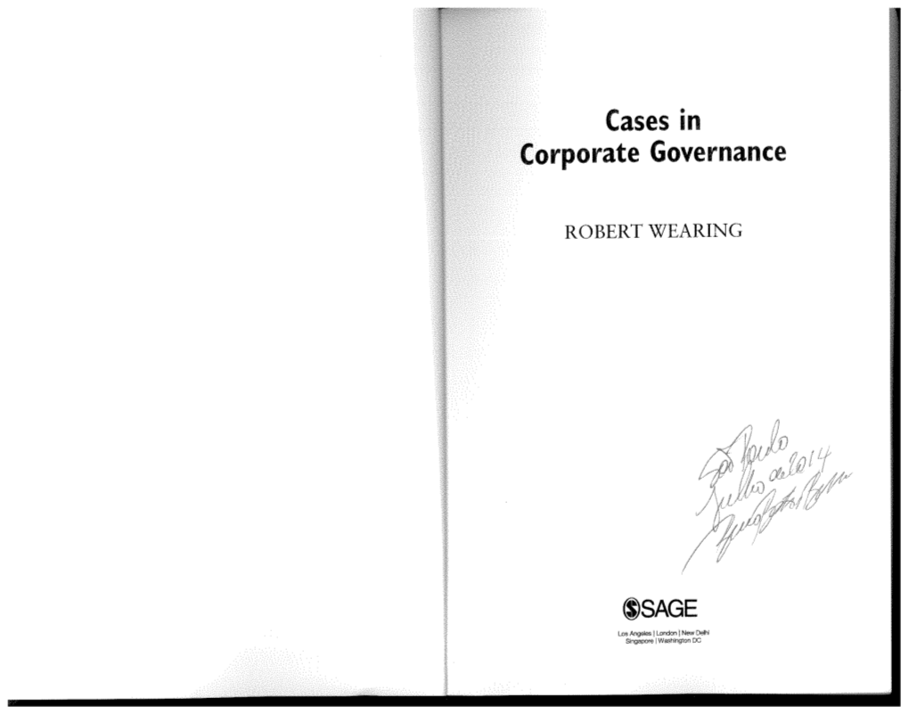 Cases in Corporate Governance