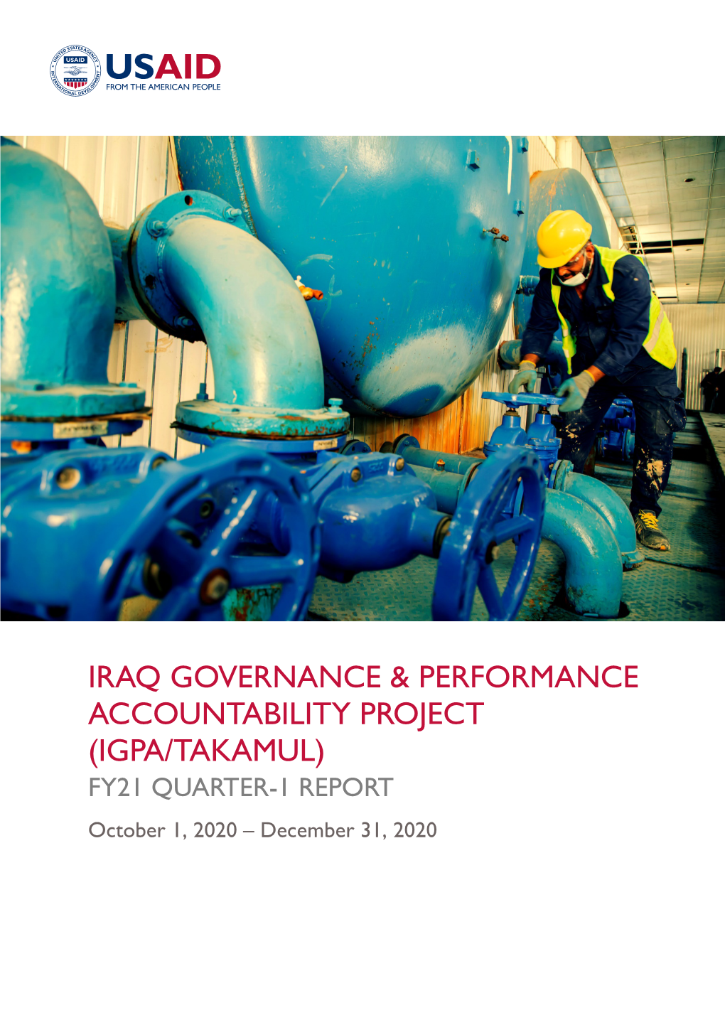 Iraq Governance & Performance Accountability Project (Igpa/Takamul)