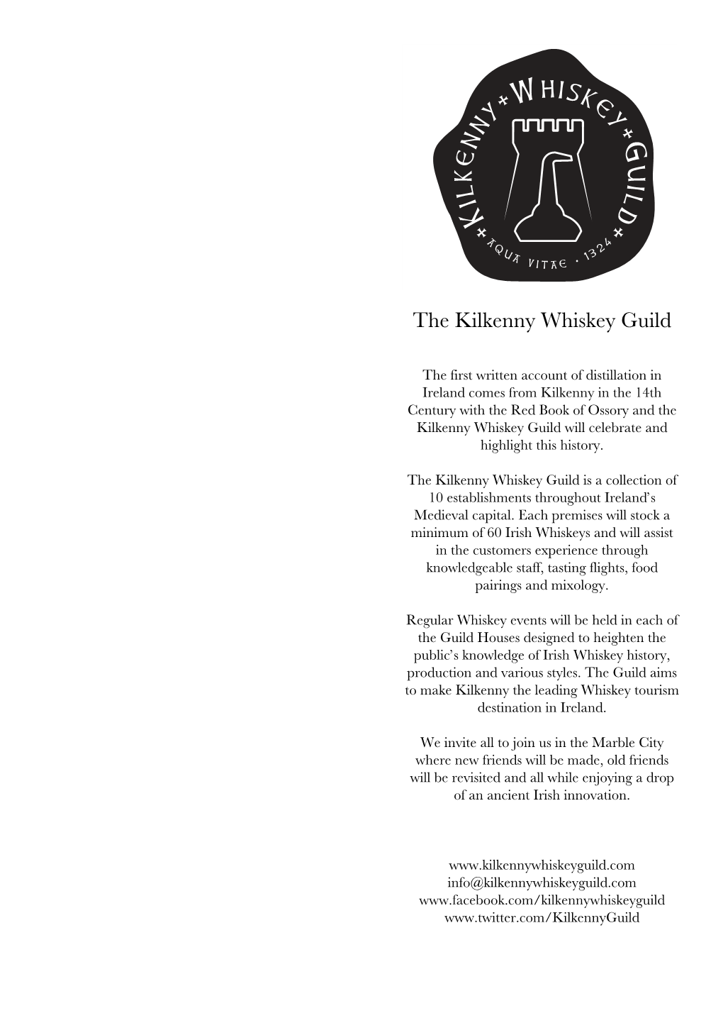 The Kilkenny Whiskey Guild
