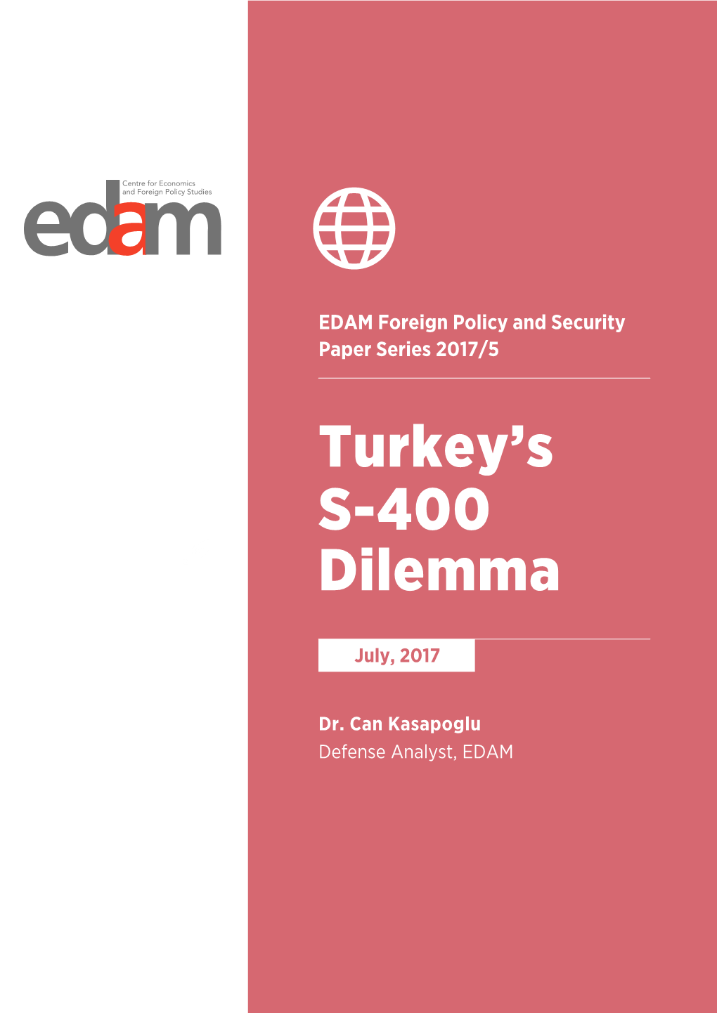 Turkey's S-400 Dilemma