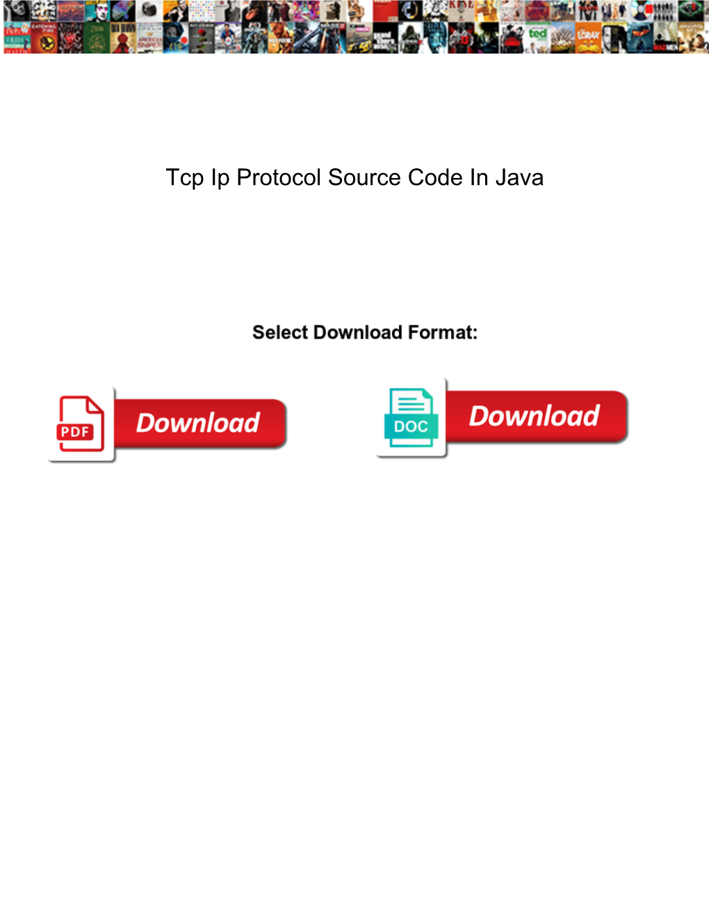 Tcp Ip Protocol Source Code in Java