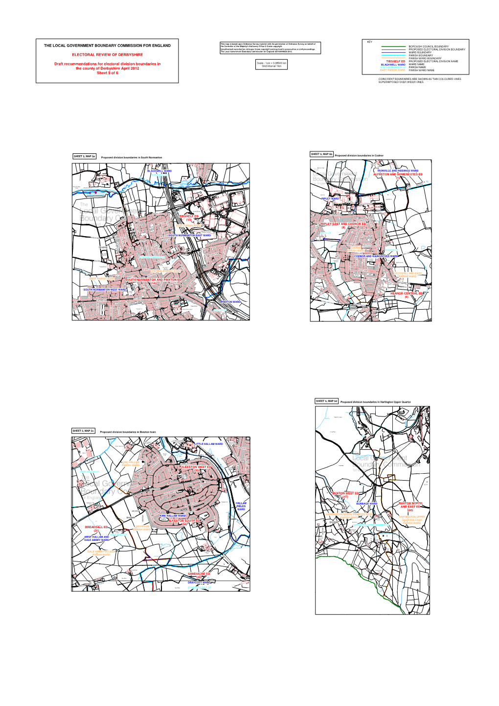 THE LOCAL GOVERNMENT BOUNDARY COMMISSION for ENGLAND the Controller of Her Majesty's Stationery Office © Crown Copyright