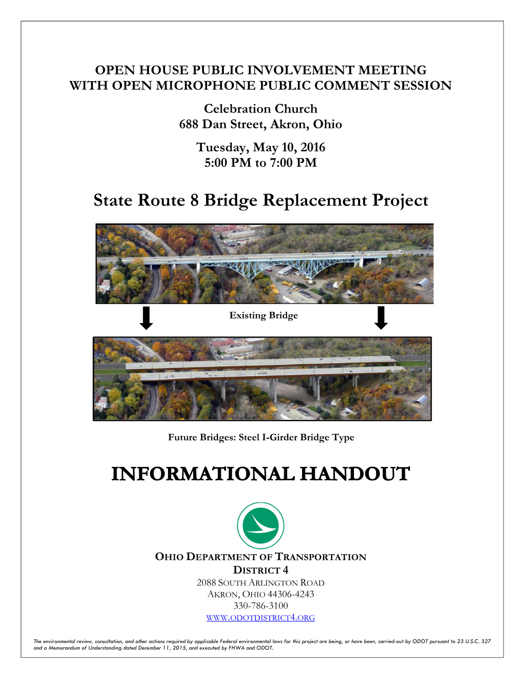 State Route 8 Bridge Replacement Project