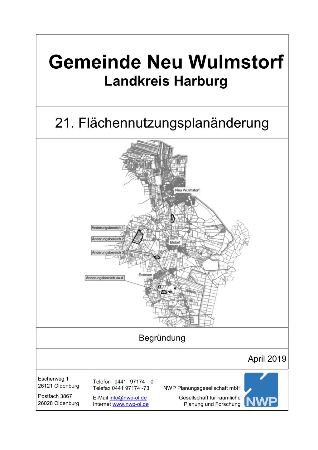 Landkreis Harburg 21. Flächennutzungsplanänderung