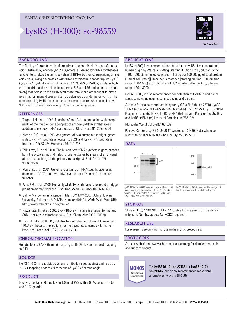 Datasheet Blank Template