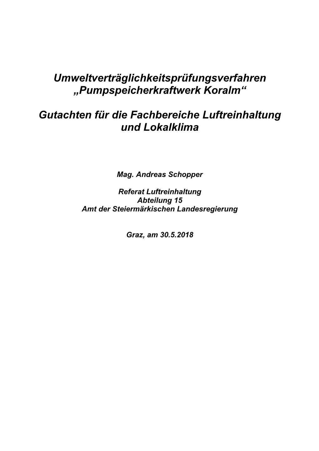 Luftreinhaltung Und Lokalklima