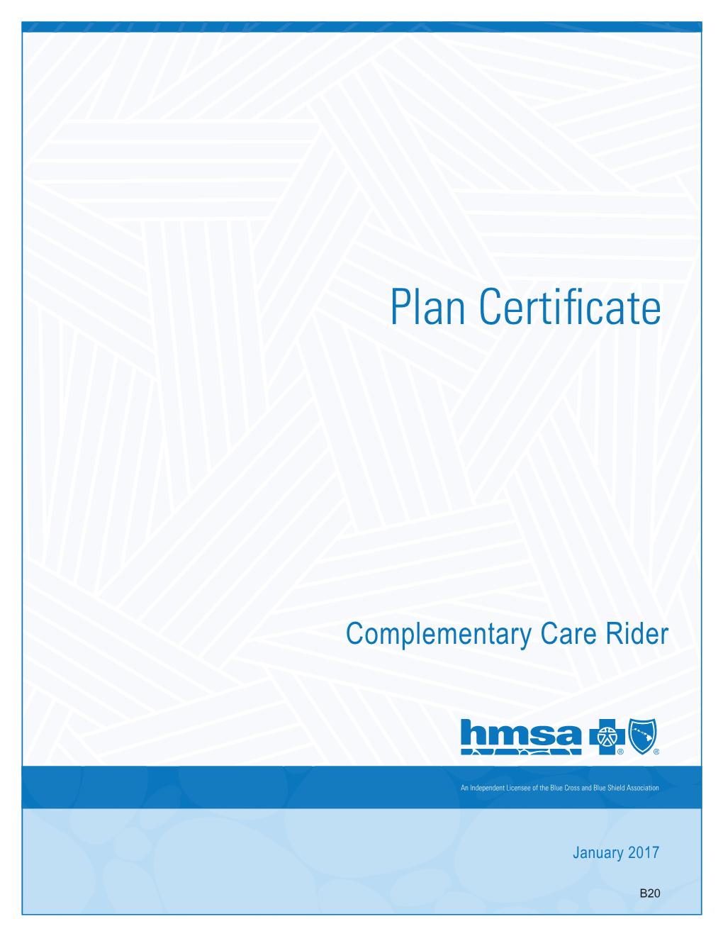 HMSA Hawaii Complementary Care Rider