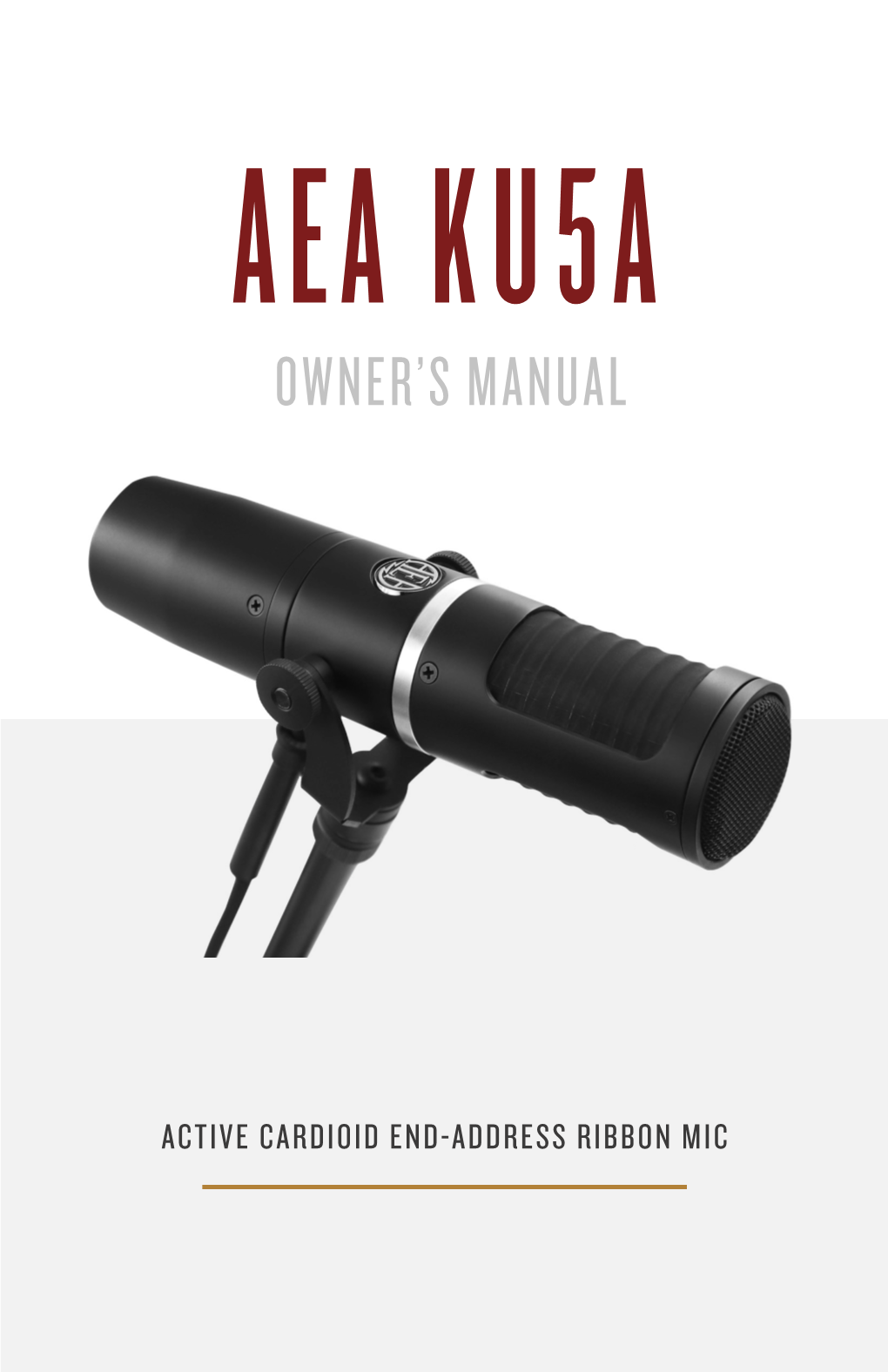 AEA-KU5A-Owners-Manual-Rev1.Pdf