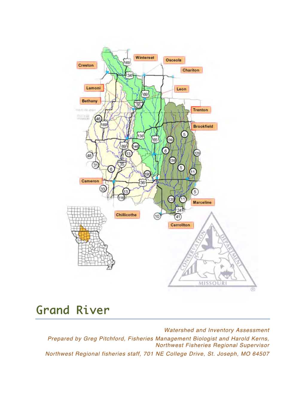 Grand River Watershed and Inventory Assessment