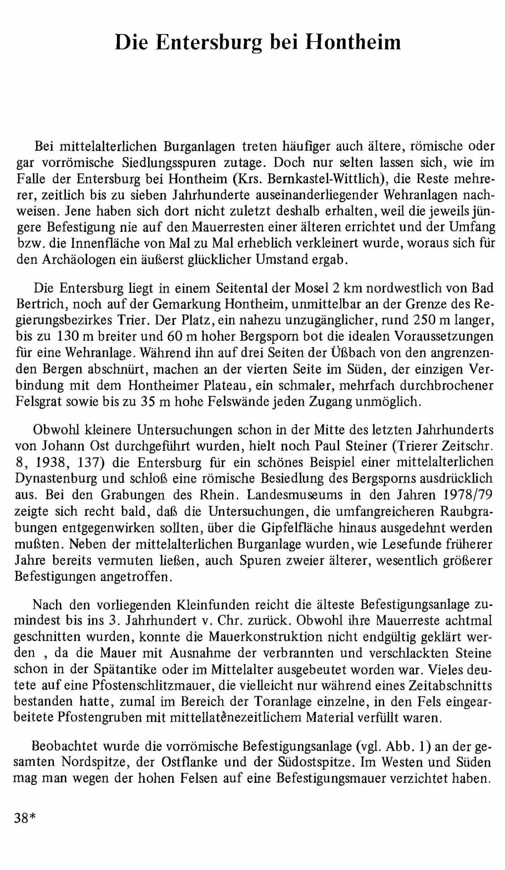 Funde Und Ausgrabungen Im Bezirk Trier 16, 1984