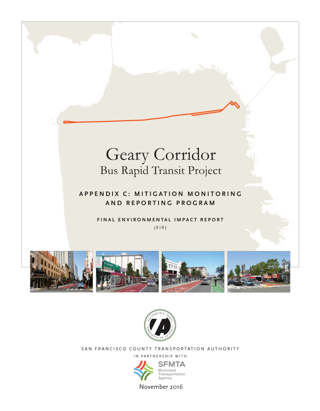 Geary Corridor Bus Rapid Transit Project
