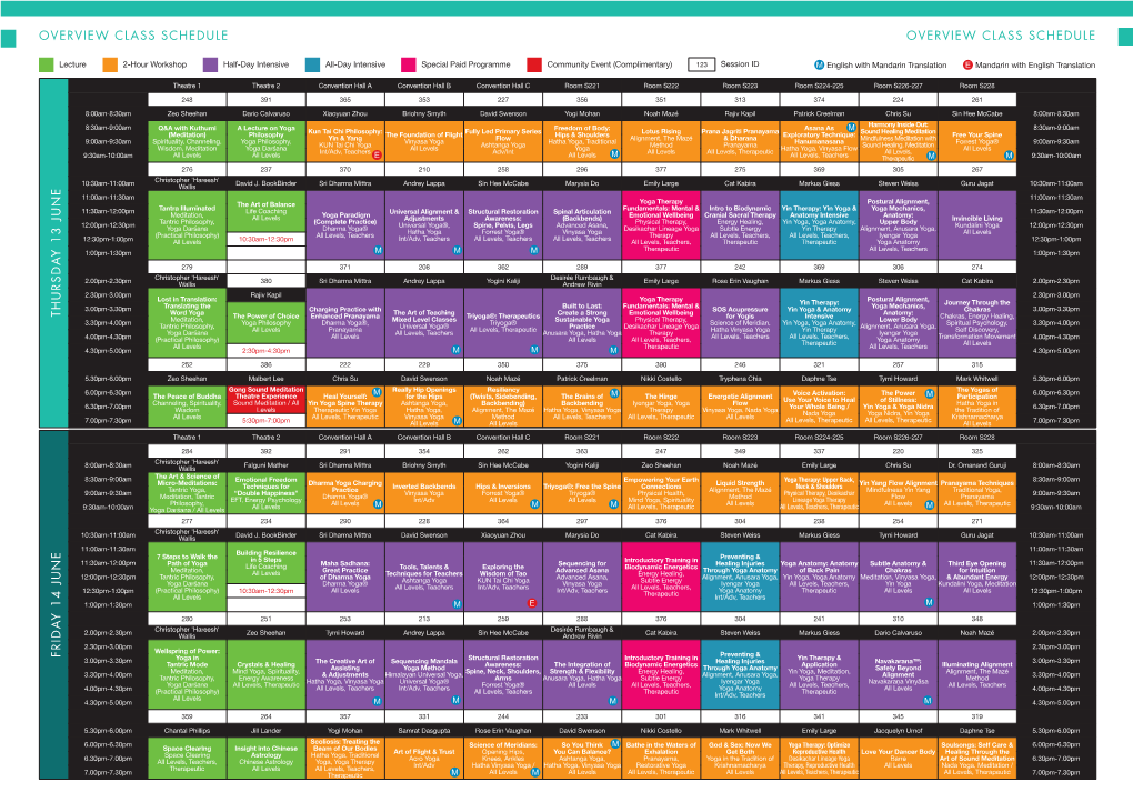 Schedule Download