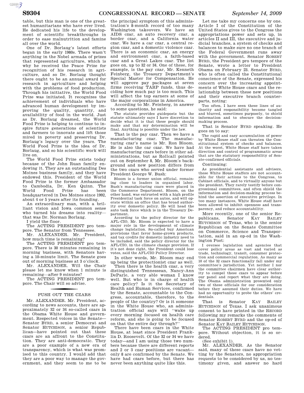 Congressional Record—Senate S9304