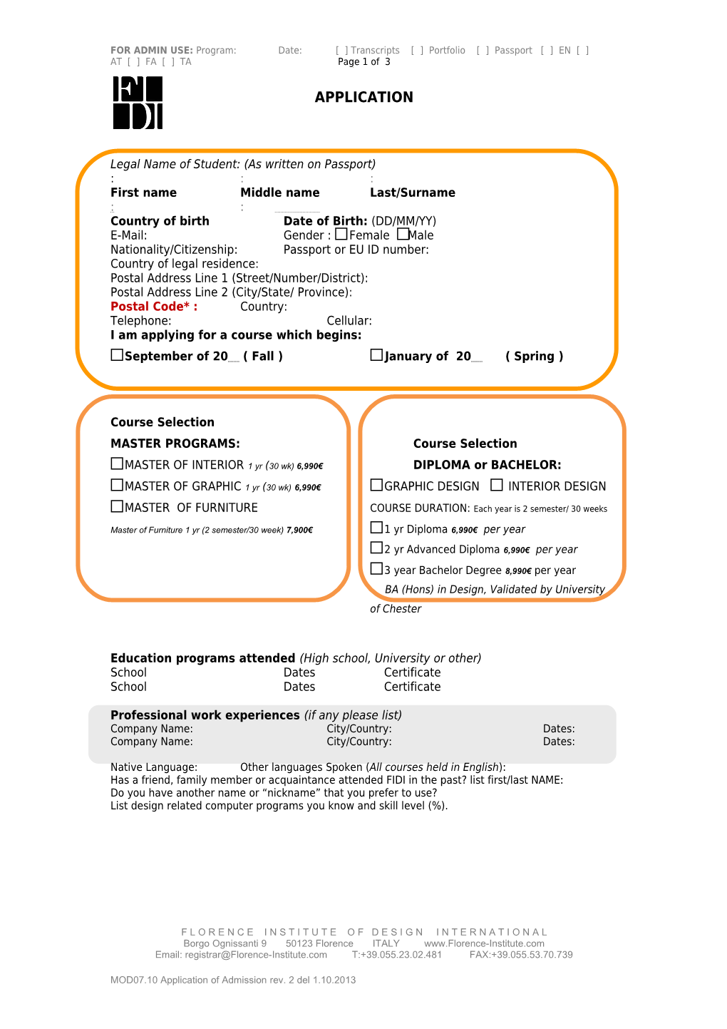 Application for Admission s8