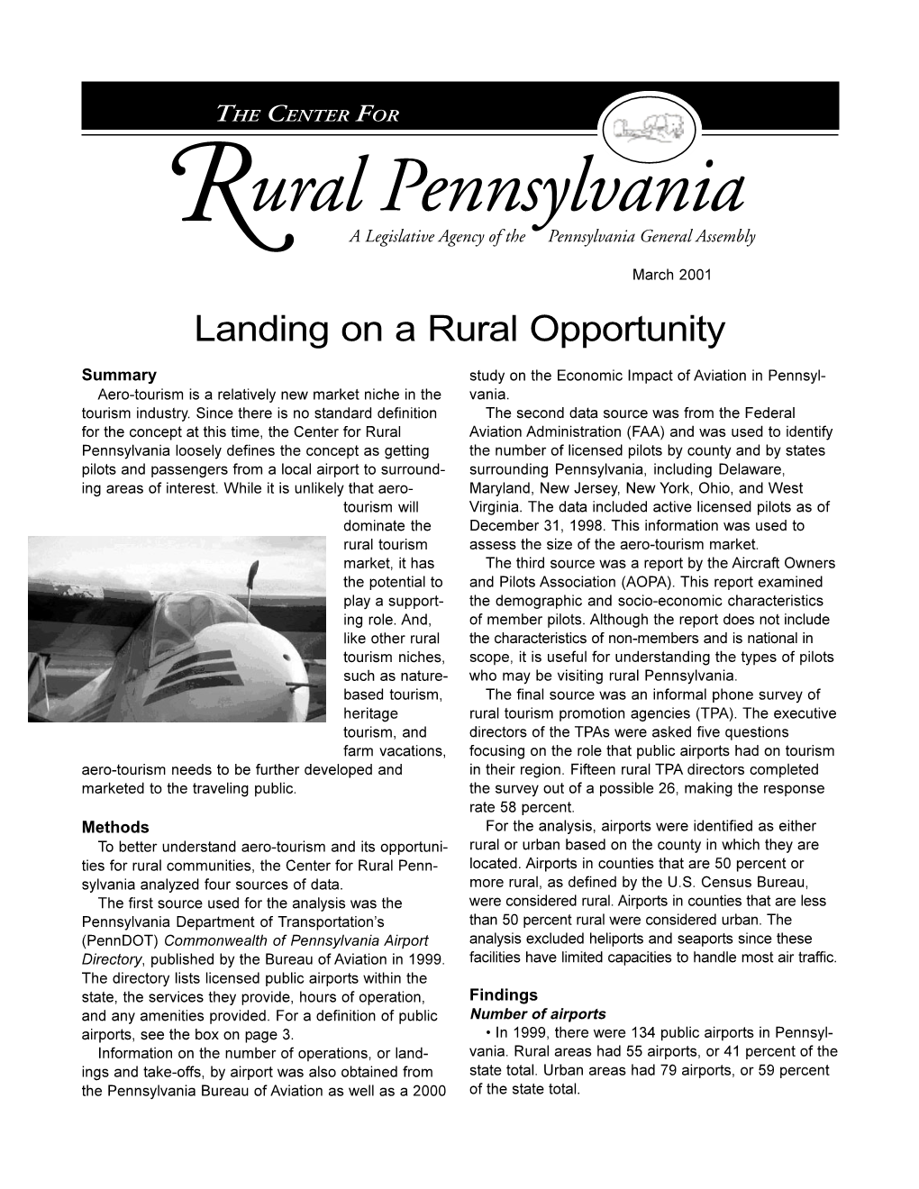 The Center for Rural Pennsylvania