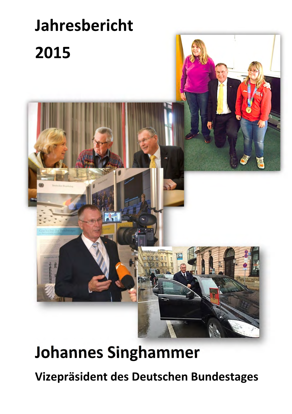 Jahresbericht 2015 Johannes Singhammer