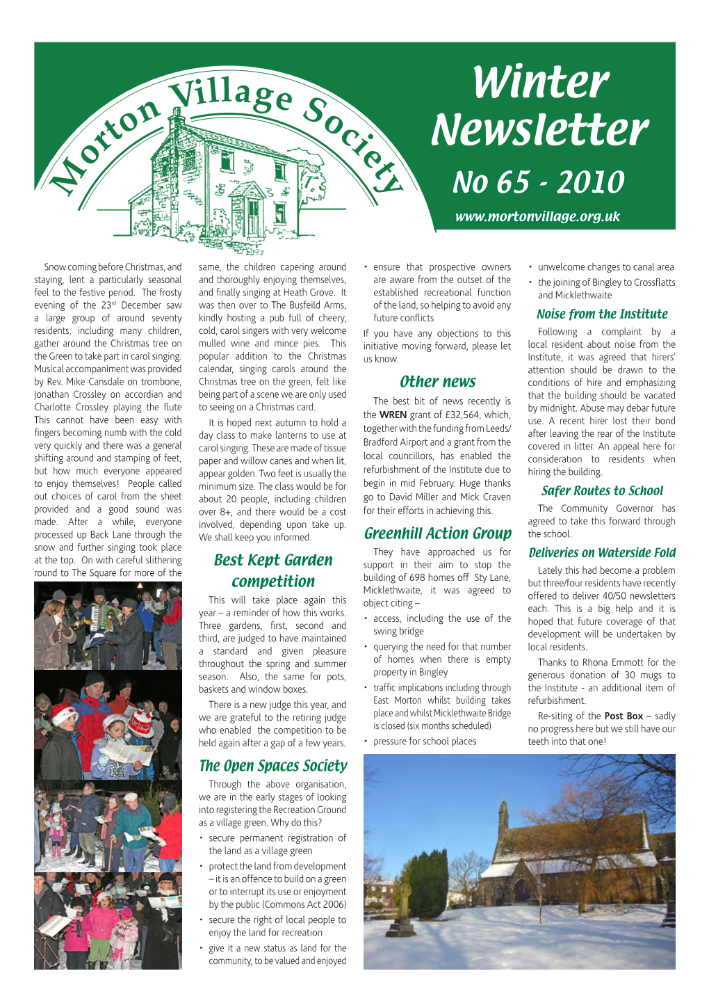 Village Society Newsletter