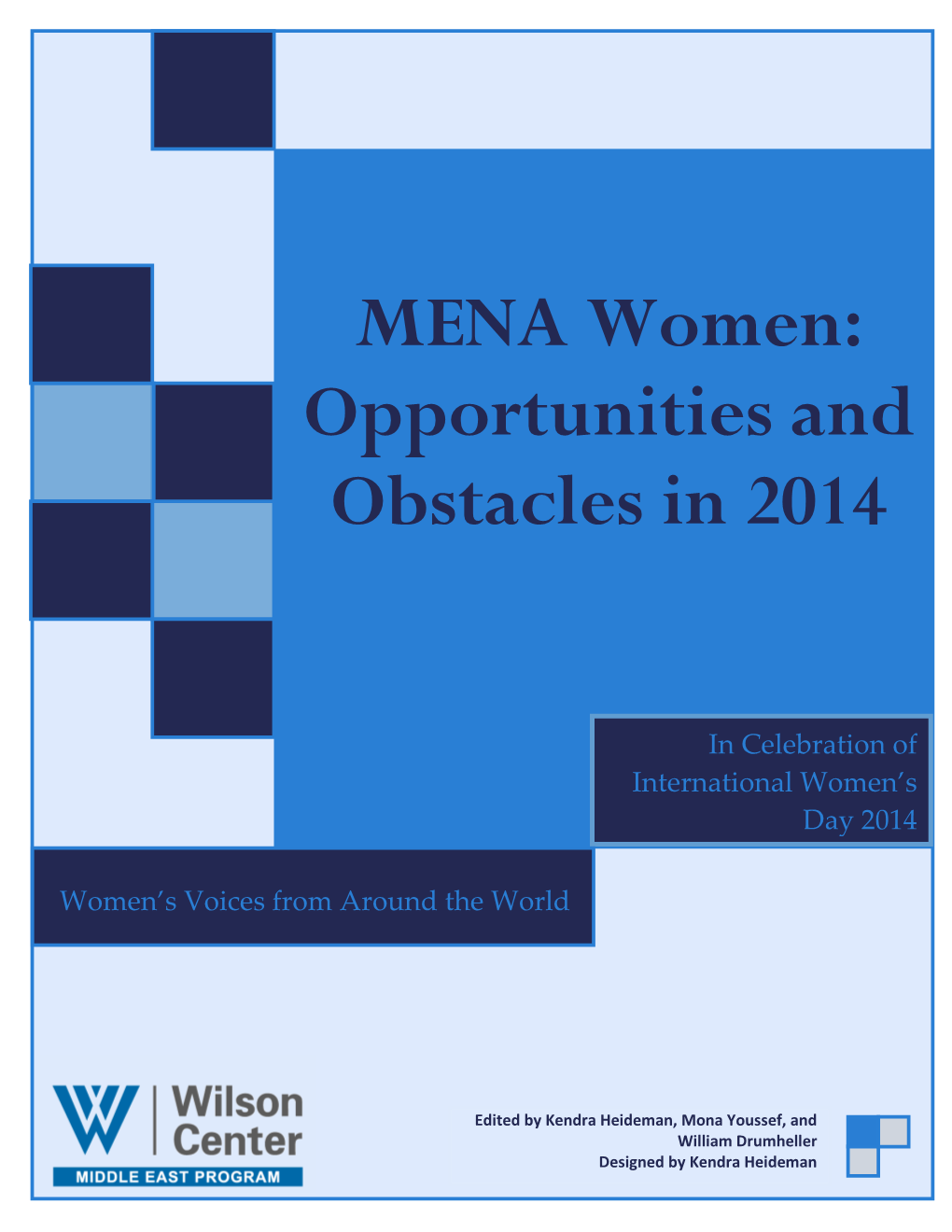 MENA Women: Opportunities and Obstacles in 2014