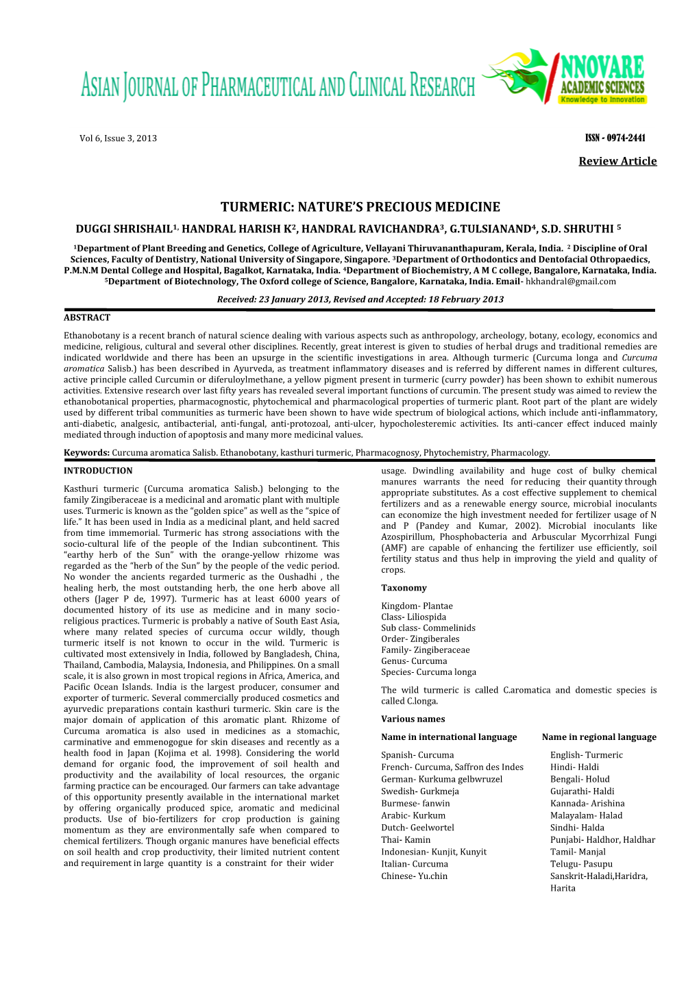 Synthesis and Pharmacological Screening of Novel 1,5