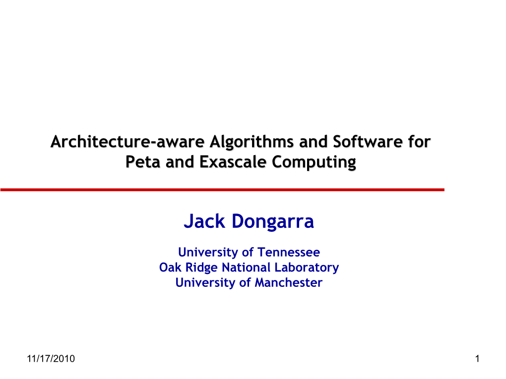 Survey of Computer Architecture