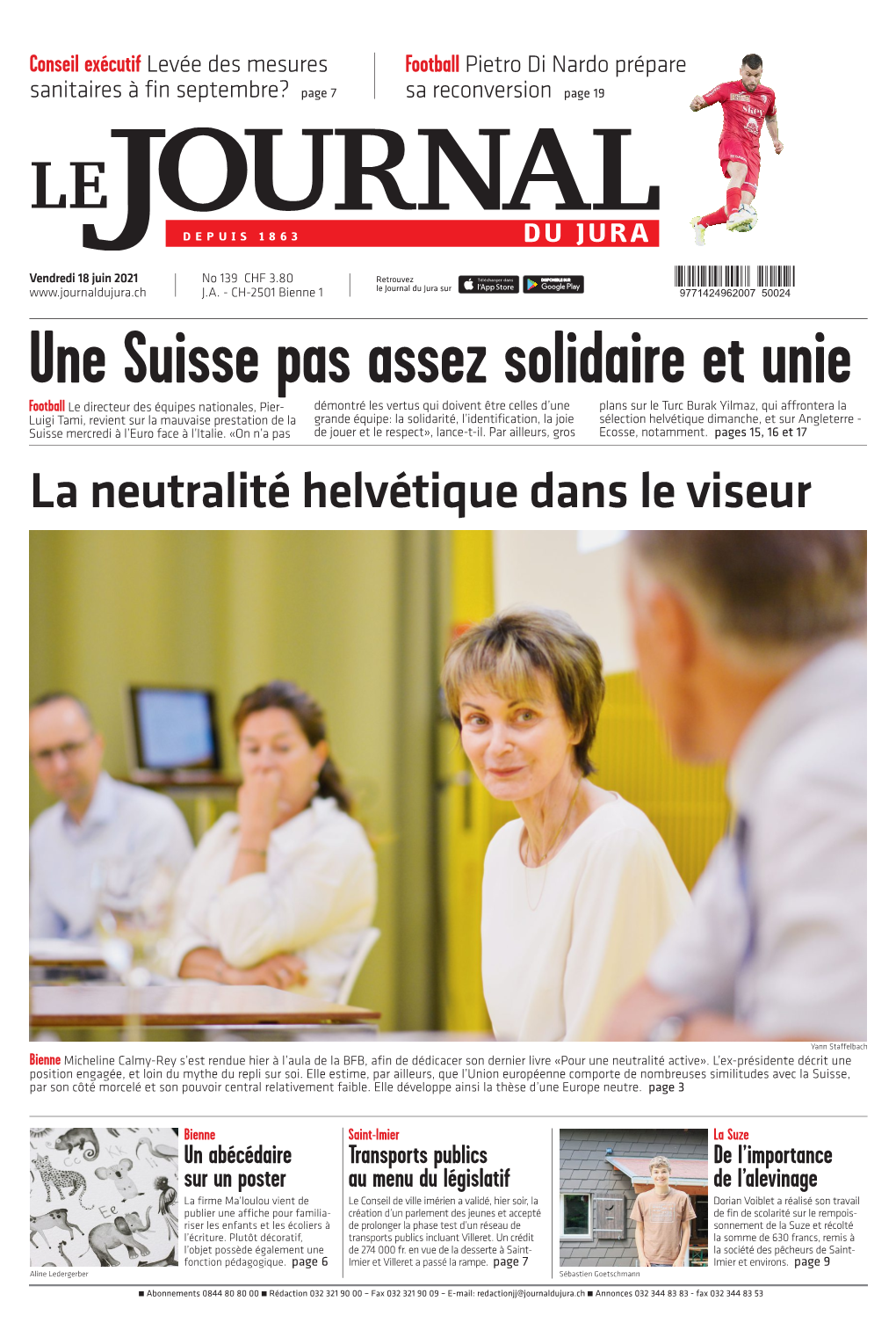Suisse Pas Assez Solidaire Et Unie
