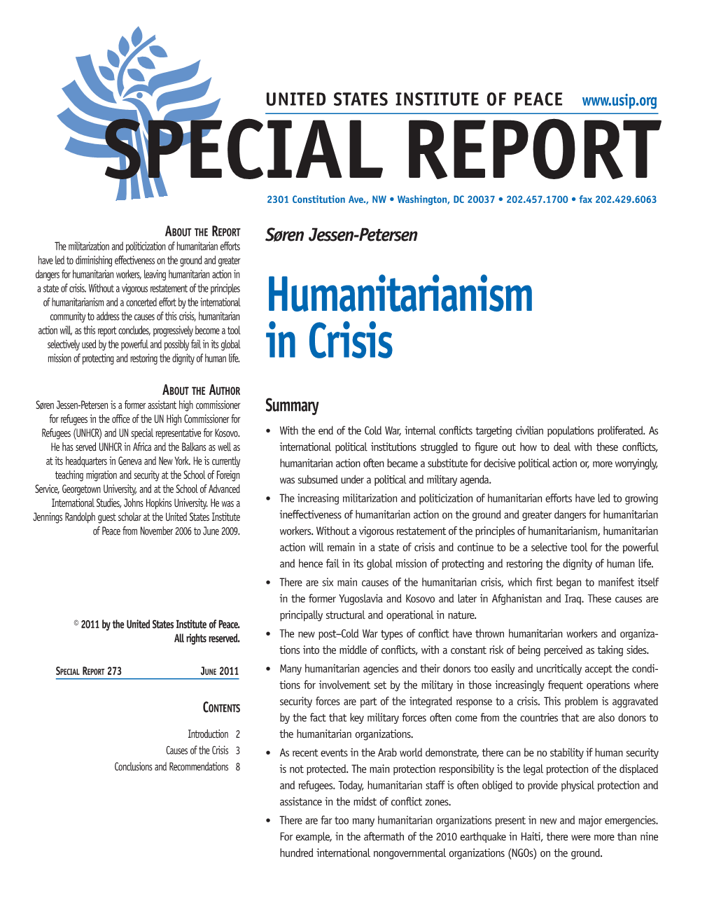 Humanitarianism in Crisis