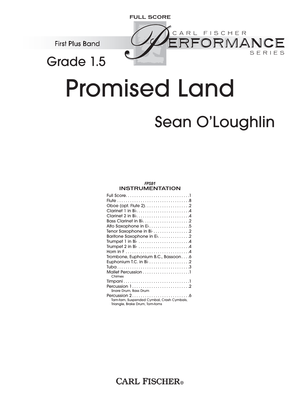 Promised Land Sean O’Loughlin