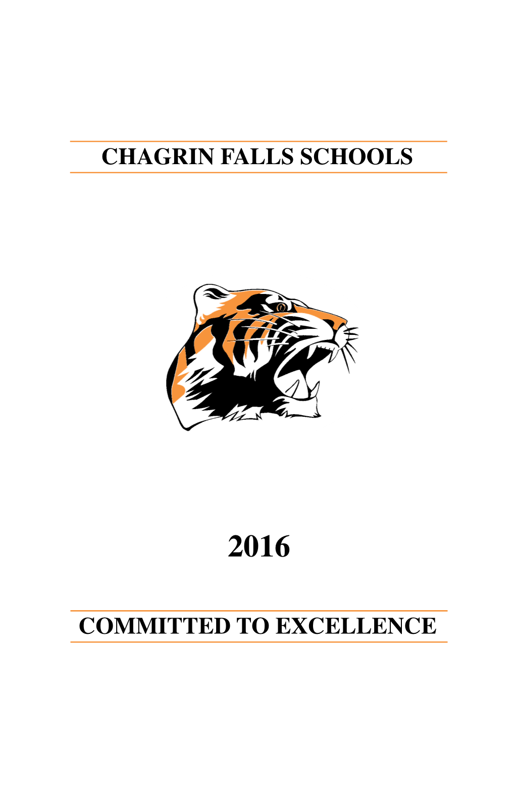 Chagrin Falls Schools Committed to Excellence