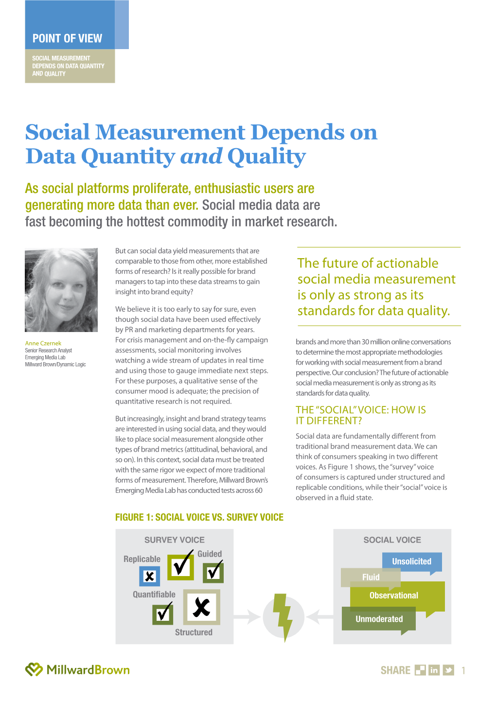 Social Measurement Depends on Data Quantity and Quality