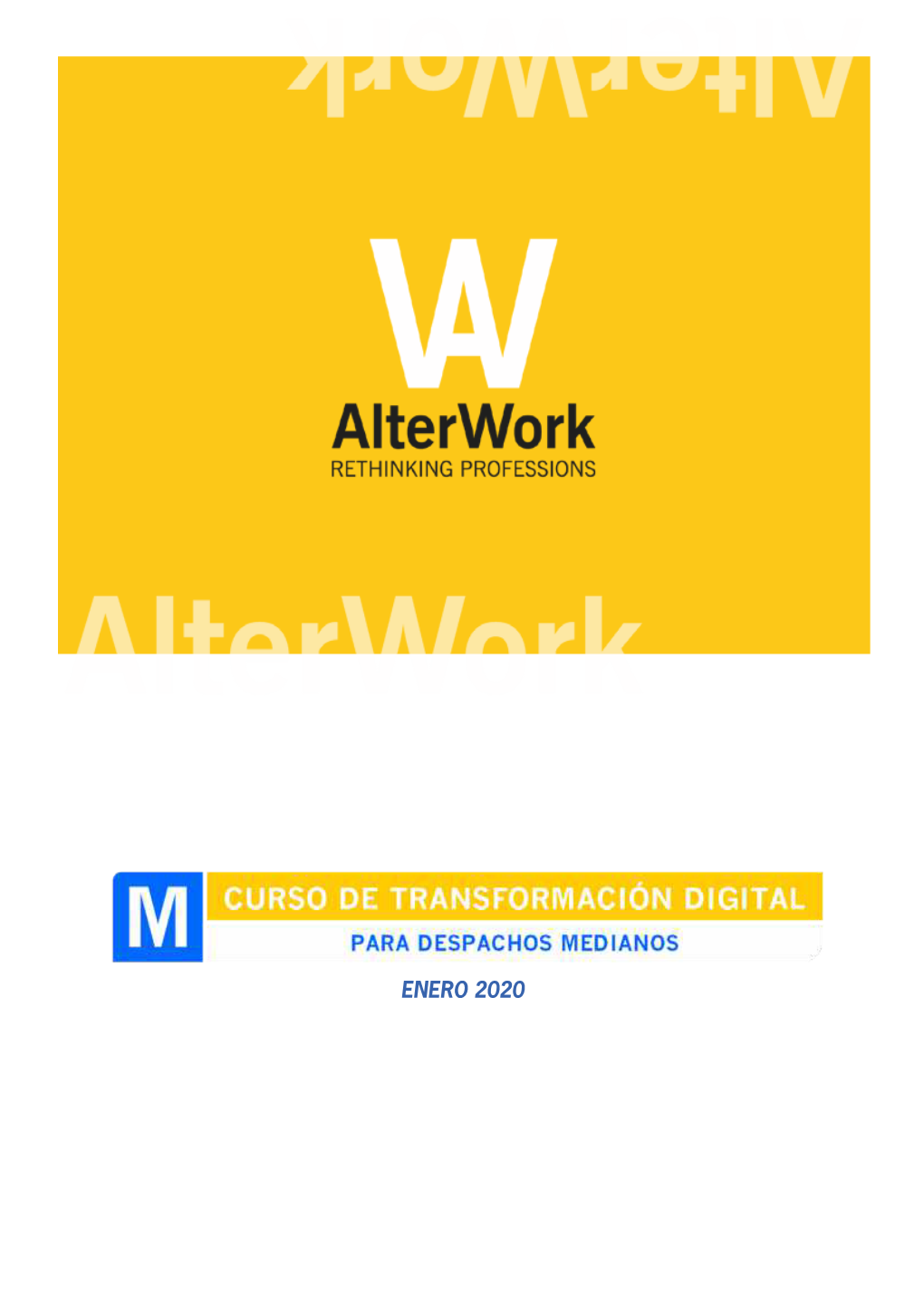 Enero 2020 Curso De Transformación Digital Para Medianos Despachos