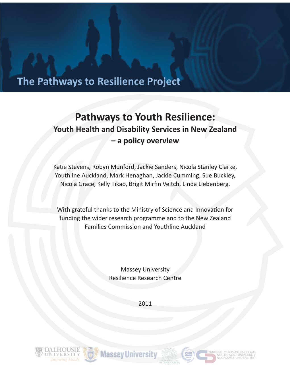 Youth Health and Disability Services in New Zealand – a Policy Overview