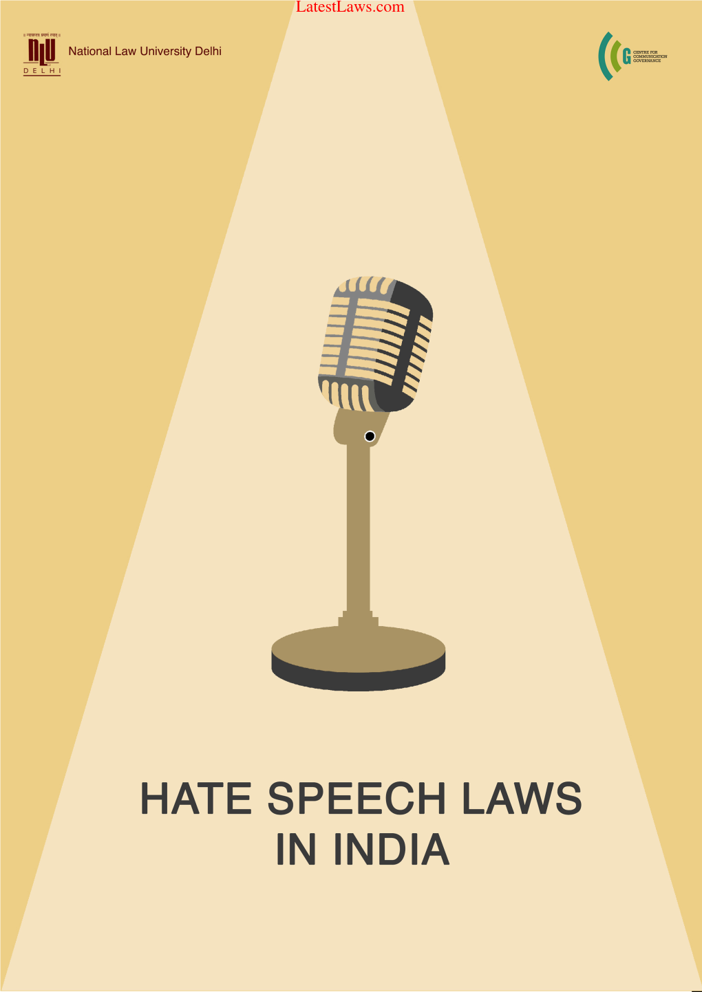 NLUD Report on Hate Speech Laws in India