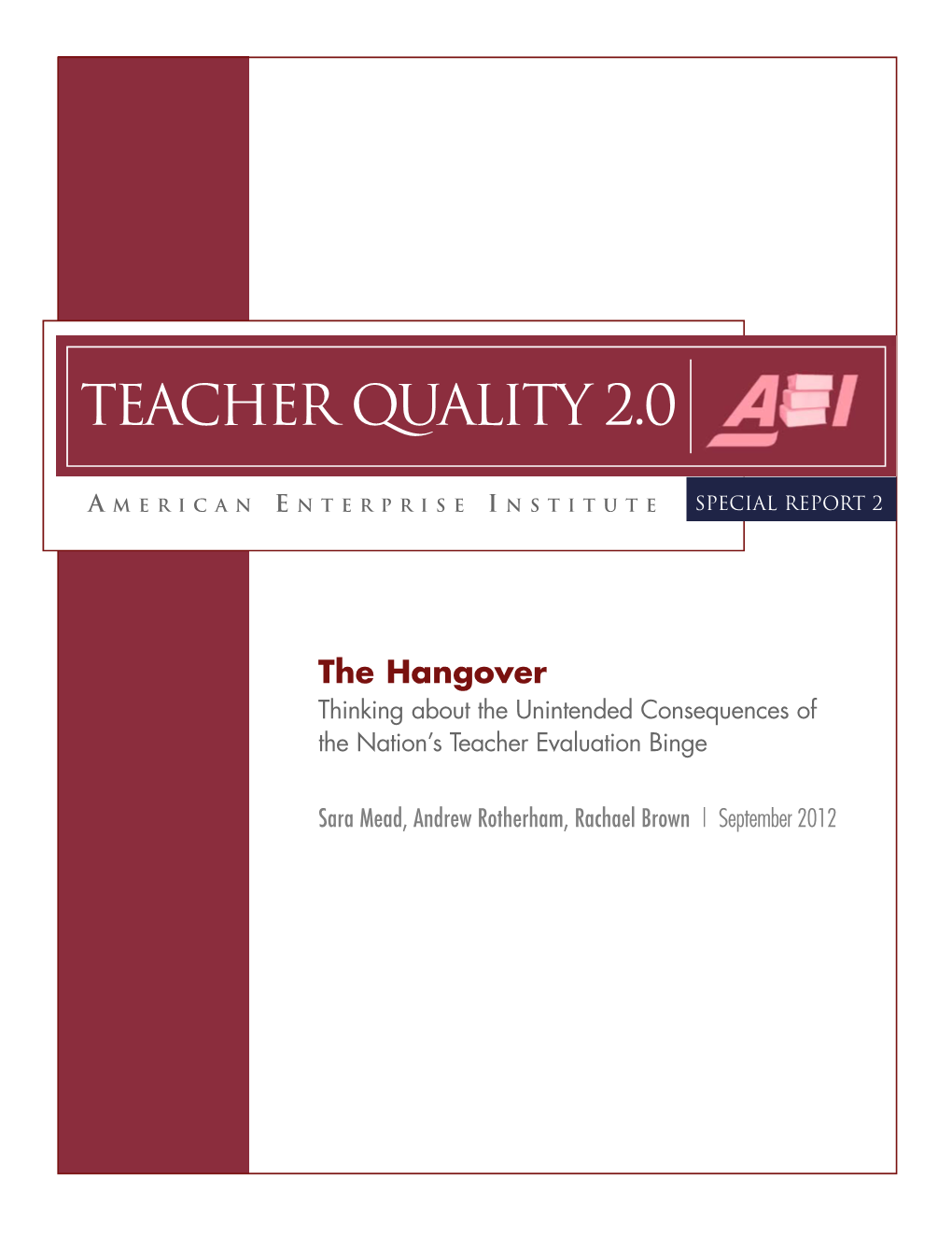 Teacher Quality 2.0