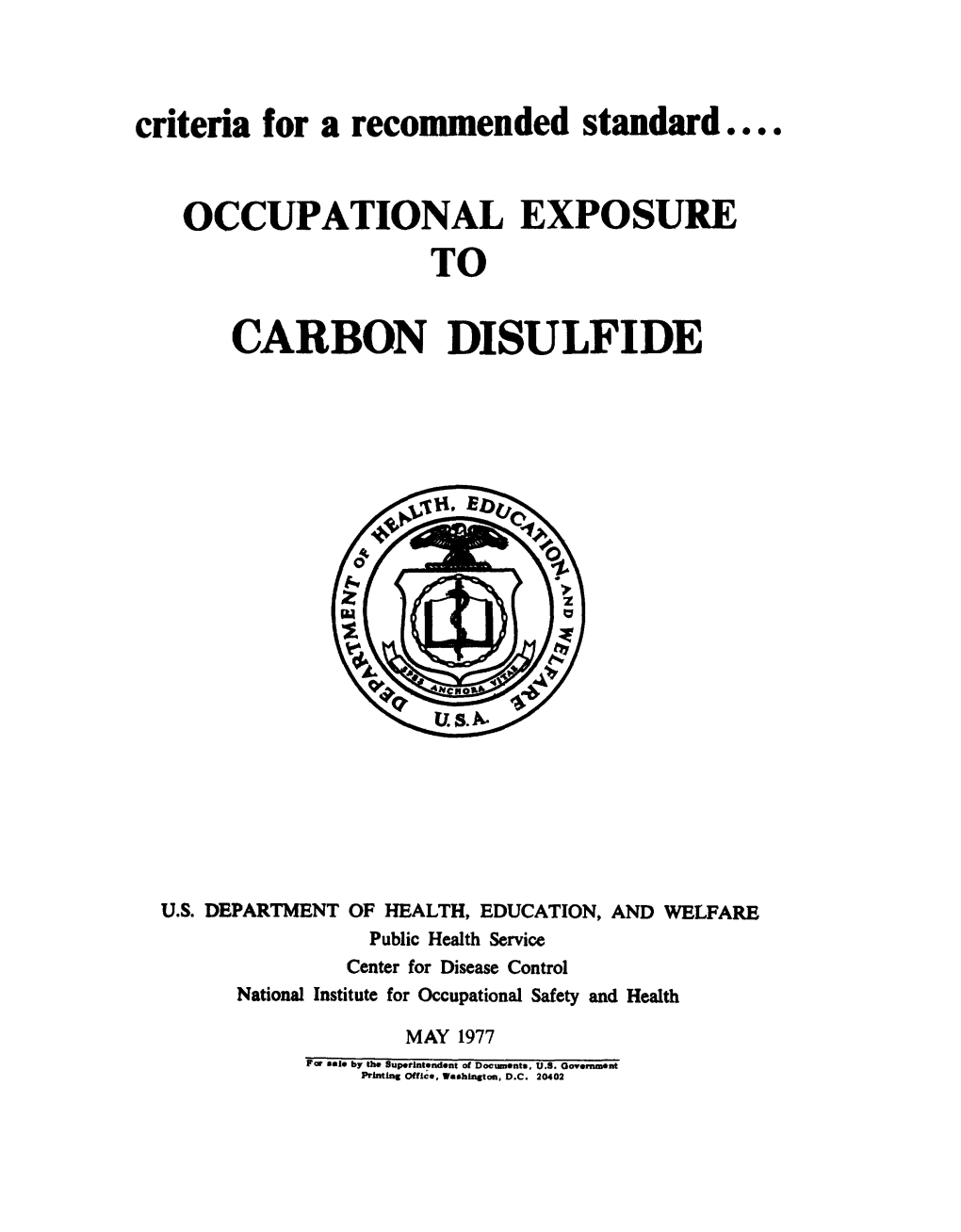 Carbon Disulfide