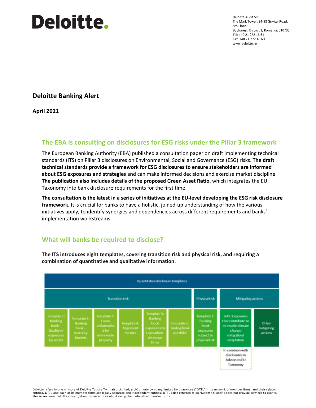 Deloitte Insurance Alert | Issue 1