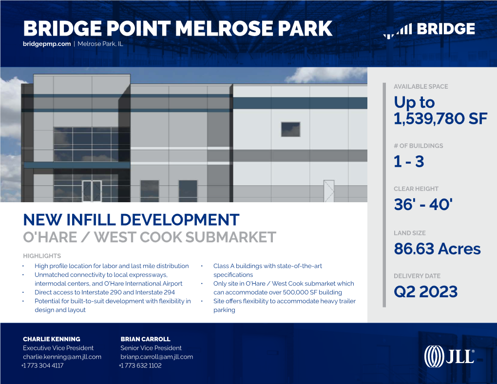 BRIDGE POINT MELROSE PARK Bridgepmp.Com | Melrose Park, IL