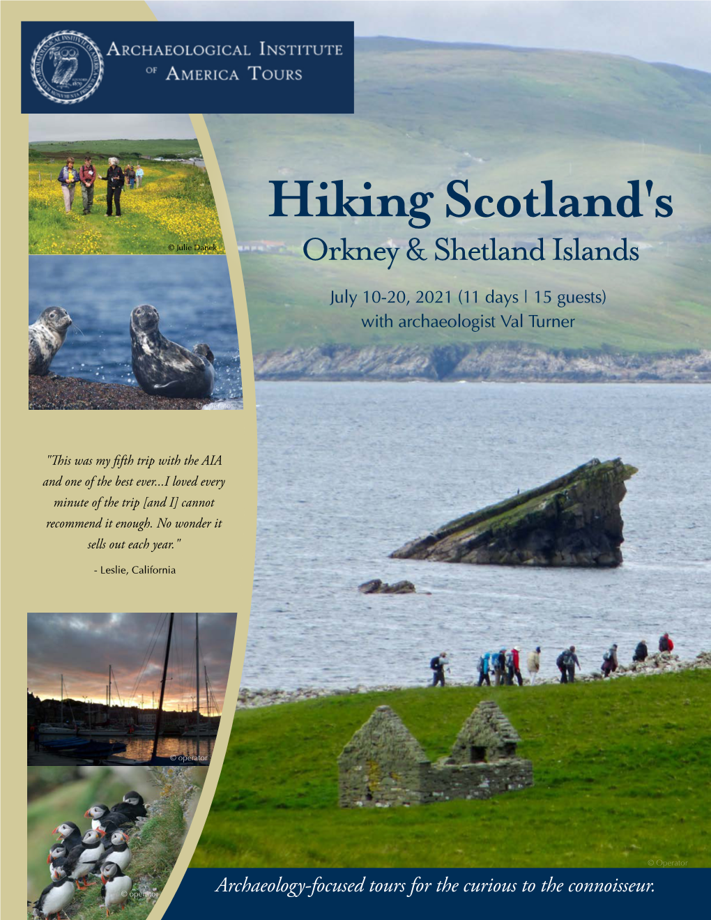 Hiking Scotland's © Julie Danek Orkney & Shetland Islands