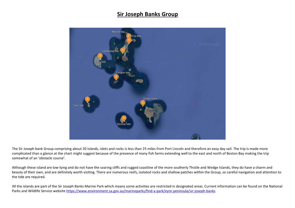 Sir Joseph Banks Group