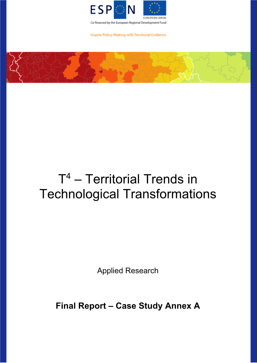 Annex 10: (Draft) Final Reports Template