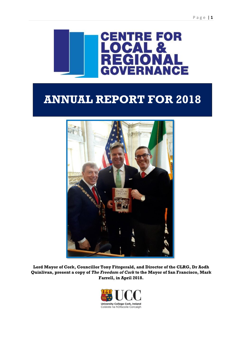 Annual Report for 2018