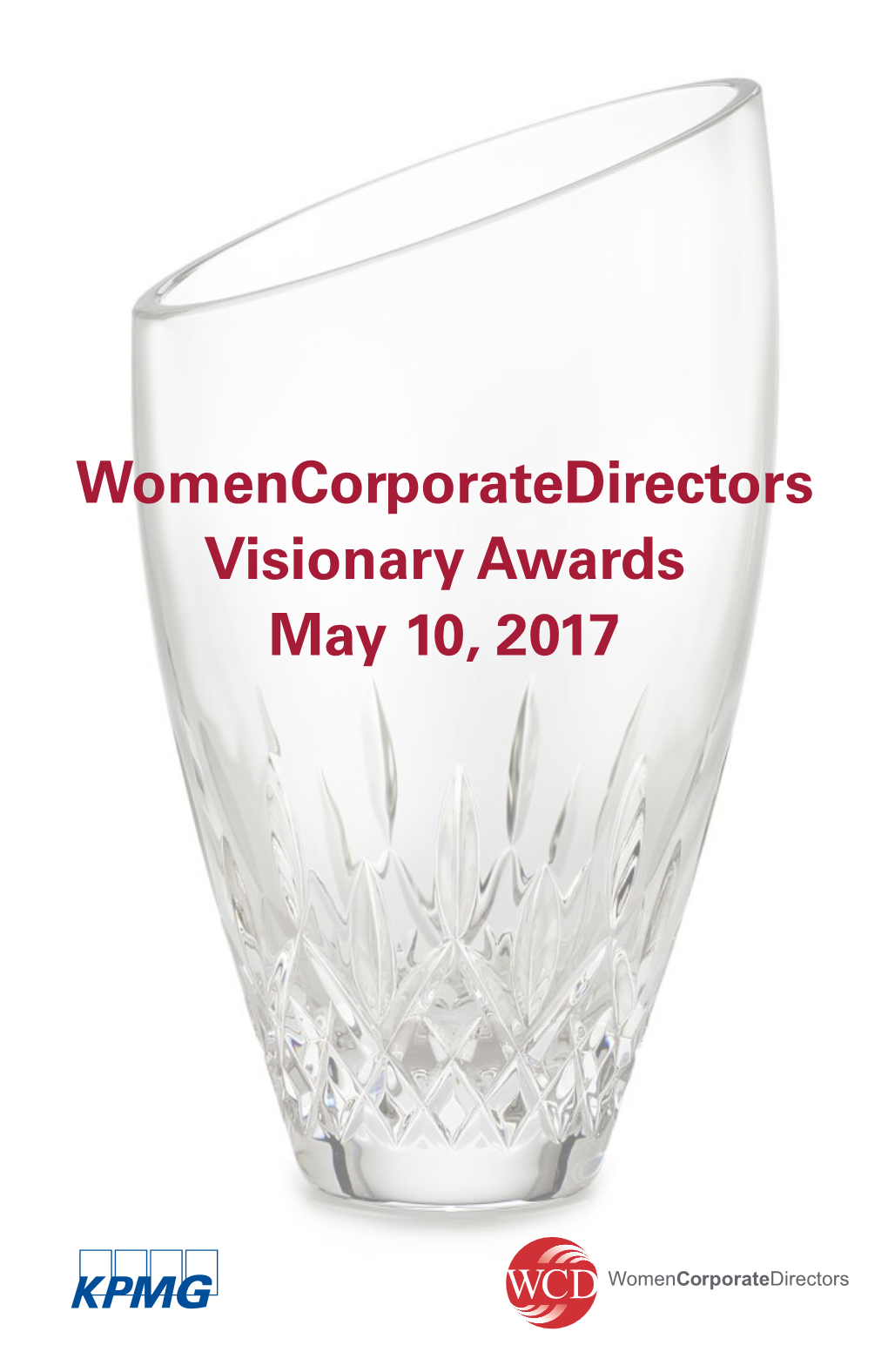 Womencorporatedirectors Visionary Awards May 10, 2017