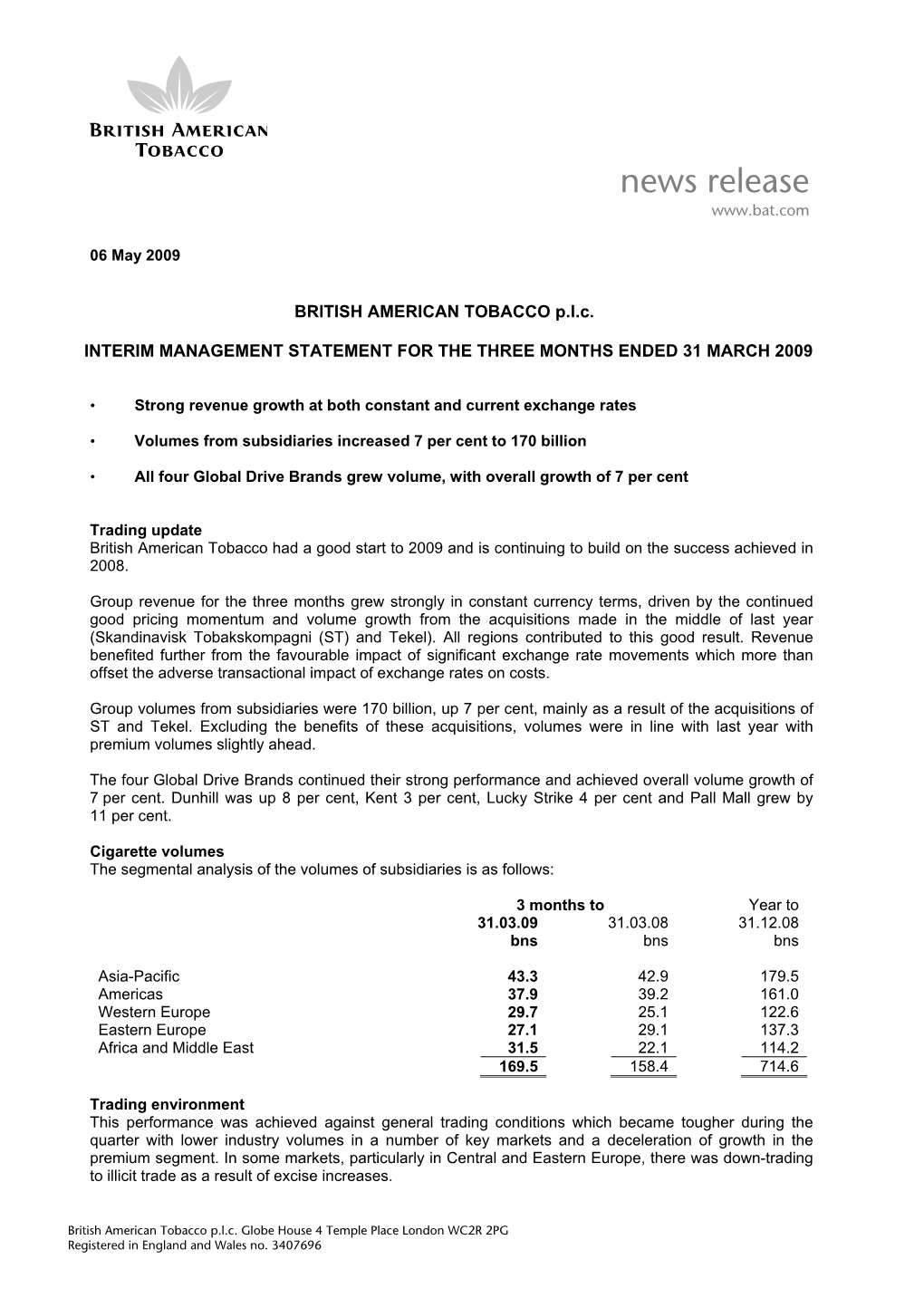 Group Income Statement