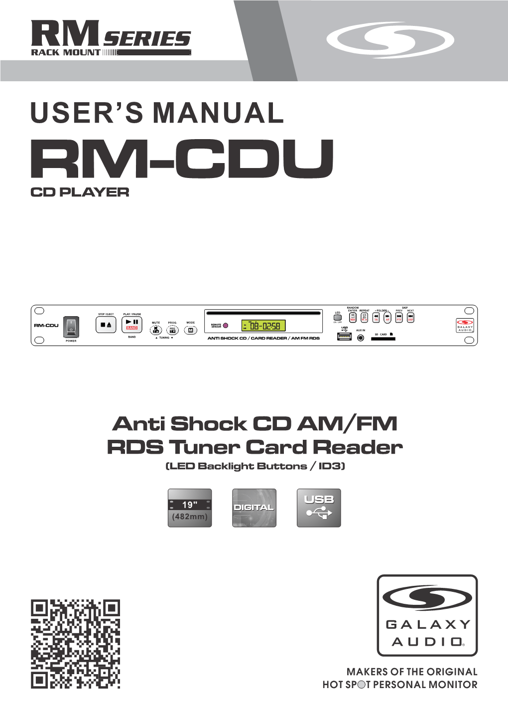 RM-CDU User Manual
